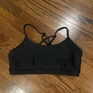 Alo black Airlift sports bra size Large